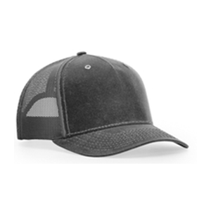 Casquette de camionneur unie personnalisée de haute qualité, Vêtements de travail Richardson vierge, Chapeau de camionneur <span class=keywords><strong>en</strong></span> maille de coton ciré - Product Image 5