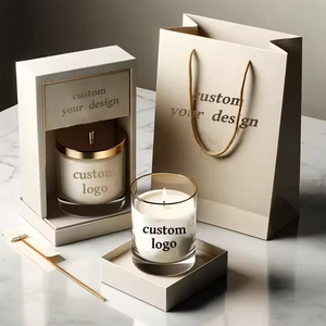 Home Decoration Long Lasting Handmade Natural Wax Scented Candles Private Label Luxury Gift Set in Stock Diwali Father's Day - Product Image 6