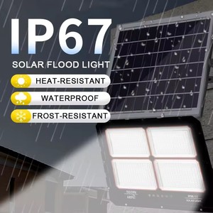<span class=keywords><strong>Projecteur</strong></span> LED <span class=keywords><strong>solaire</strong></span> en aluminium <span class=keywords><strong>avec</strong></span> capteur PIR - Product Image 2