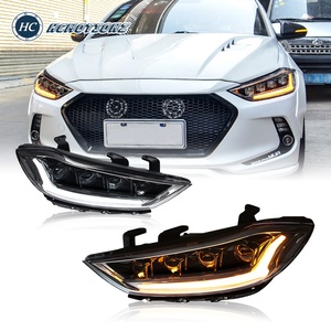 ชุดไฟหน้า LED HCMOTIONZ พร้อมไฟ DRL แบบเคลื่อนไหวได้ สำหรับรถยนต์ Hyundai Elantra ปี 2016-2018 - Product Image 1