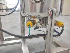 BLS công nghiệp 20L mỹ phẩm ketch kem chất lỏng trộn bể điện làm nóng scraper trộn bể nhũ hóa máy homogenizer - Product Image 3