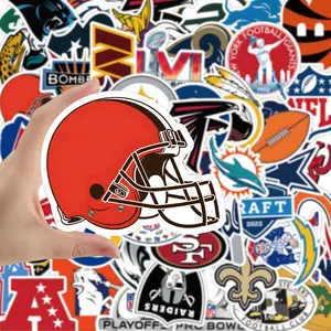 Super Bowl Rugby Team Sticker American Football Waterproof Skateboard Luggage Car Sticker