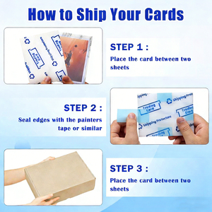 Protector <span class=keywords><strong>de</strong></span> Envío para Tarjetas Coleccionables Sinocoroplast <span class=keywords><strong>de</strong></span> 3.5" X 4.5" para Toploader One Touch, Modelo Impermeable - Product Image 2