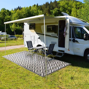 Nhựa PP Ngoài Trời Mat 100% <span class=keywords><strong>Polypropylene</strong></span> Giá Rẻ Thảm Dã Ngoại Chăn Dệt Thảm Và Thảm Ngoài Trời Patio Thảm Ngoài Trời RV Mat - Product Image 3