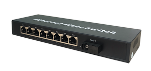 Convertidor de Medios de Fibra Óptica BIDI de 8 Puertos Gigabit, 10/100/1000m, SC Monofibra, 8 RJ45, 1 Fibra, en Oferta - Product Image 4