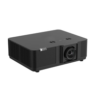 Projecteur laser DLP Flyin 6500 lumens avec résolution WUXGA et prise en charge 4K Active 3D, puce DMD 0.8, objectif à mise au point manuelle et déplacement de l'objectif