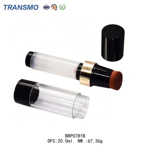 Tube vide pour fond de teint et correcteur, emballage rond en plastique - Product Image 1
