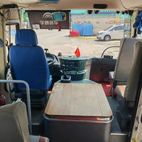 Minibús de Pasajeros Usado de 30 Asientos con Volante a la Izquierda en Venta en China, Combustible Diésel, Transmisión Manual, Aire Acondicionado