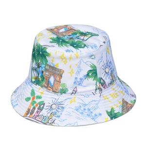 Tùy Chỉnh Hai Mặt Biểu Tượng Thêu Du Lịch Bãi Biển Ngư Dân Đảo Ngược Xô <span class=keywords><strong>Hat</strong></span> Cho Nam Giới Và Phụ Nữ In Ngư Dân <span class=keywords><strong>Hat</strong></span> - Product Image 4