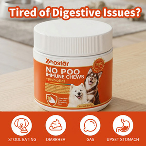 Suplemento Nutricional OEM Personalizado Sin Poo <span class=keywords><strong>para</strong></span> <span class=keywords><strong>Perros</strong></span>, Masticables Blandos con Calabaza y Probióticos, Sin OGM, Disuasor de la Ingesta de Heces - Product Image 2