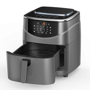 <span class=keywords><strong>Friteuse</strong></span> à <span class=keywords><strong>air</strong></span> et vapeur Anbolife 7L avec écran tactile numérique 2-en-1, cuisson saine sans huile, sans PFAS, pour usage familial - Product Image 3