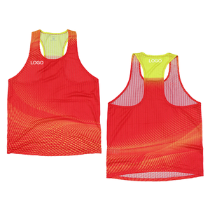 Canotta da Corsa in <span class=keywords><strong>Maglia</strong></span> Elasticizzata per Uomo, Traspirante e ad Asciugatura Rapida, con <span class=keywords><strong>Schiena</strong></span> a Y, Senza Maniche, per Allenamento in Palestra e Fitness - Product Image 1