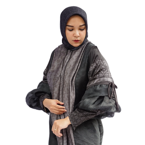 Woman Dress Abaya Premium Trendy Stylish Moslem Ceruti <strong>Custom</strong> Materials Breathable Timeless Elegant Premium - Product Image 5