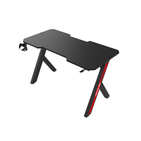 Table de Gaming 47.2 ", noir, bureau de Gaming, personnalisé, vente en gros, usine