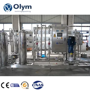 Factory Price Water Purifier Machinery Industrial RO Filter Plant 1500LPH Water Treatment Reverse Osmosis System Machinery