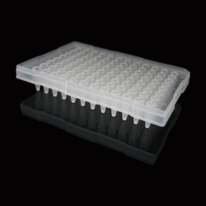 Plaque PCR jetable transparente Offre Spéciale 96 puits 0.1ml 0.2ml ABI 96 plaques PCR semi-jupes pour la science médicale - Product Image 4