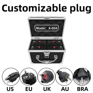SHTX 4 pièces Dispositif de tir pyrotechnique à flamme froide pour <span class=keywords><strong>mariage</strong></span>, fête, scène, fontaine froide, système de tir sans fil à distance, feux d'artifice - Product Image 3