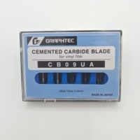Cuchilla de Corte Graphtec Compatible de Alta Calidad para Impresora de Inyección de Tinta y Vinilo, Valor de Desplazamiento CB09UA 0.45mm