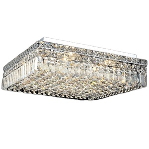 Lustre moderne contemporain en cristal carré encastré pour <span class=keywords><strong>salon</strong></span> de <span class=keywords><strong>maison</strong></span> 51195 - Product Image 1
