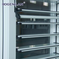 Persianas de Aluminio Manuales Personalizadas de Fábrica ROGENILAN, Ventanas con Rejillas Aislantes Acústicas y Duraderas para Casas