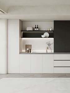 Modern Wood <b>Sideboard</b> Cabinet for Home & Hotel Use for Dining Living Room Kitchen Wine Tableware Storage for Villas Furniture - Product Image 5