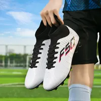 Chaussures de football pour garçons F50 FG de haute qualité 2025 NEW PL, crampons de compétition pour terrain naturel avec pointes longues, semelle intérieure en TPU, automne