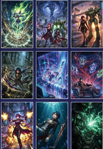 Carte Collezionabili PGu Tales of the Star Rails, Carte da Gioco Honkai Star Rail, Il Fiume Stellato è Senza Fine - Product Image 6