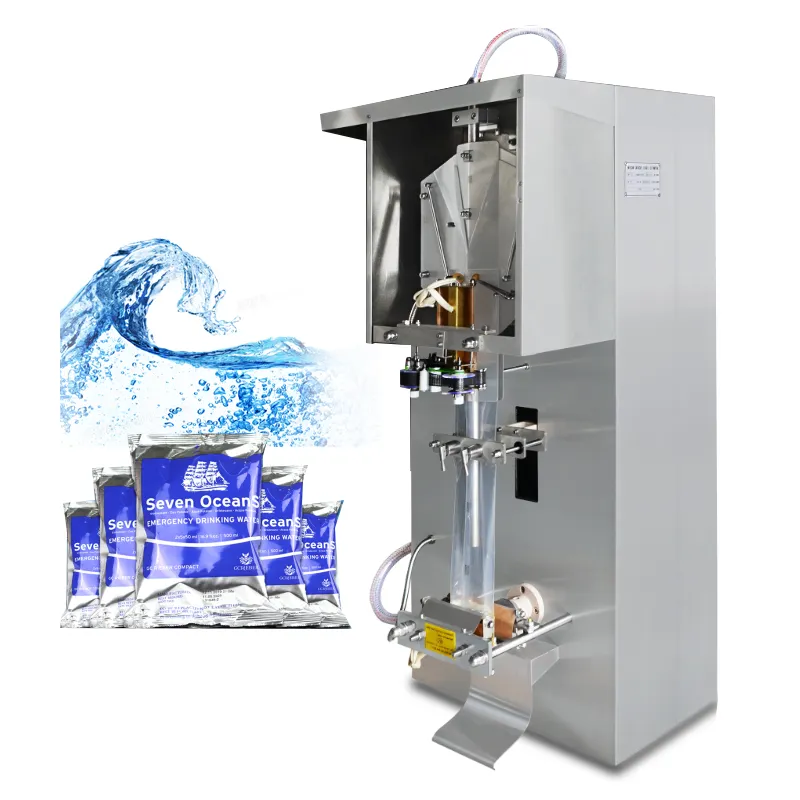 향 주머니 순수한 물 만들기 용 향 주머니 물 포장 씰링 충전 기계