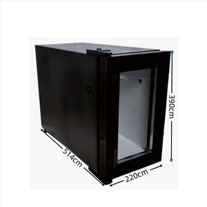 VANACE SC08 Mini réfrigérateur compresseur électrique 1 porte pour hôtels et camping Hôtel Bureau Maison Réfrigérateur compact - Product Image 5