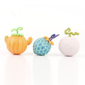 12 pezzi Set di Figure Anime in PVC 5CM Figure 1 pezzo frutto diavolo Figura 3D Anime statua Mini figurina liffy Gum frutta asso di frutta frutta frutta - Product Image 5