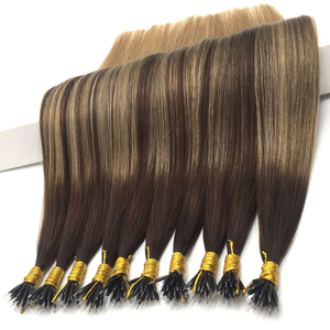 Nano hạt phần mở rộng tóc vô hình Nano lời khuyên 100% tóc con người Pre ngoại quan tự nhiên Nano Vòng phần mở rộng tóc - Product Image 5