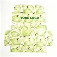 Boîte Cadeau Pliable Personnalisée au Design Élégant en Matériaux Recyclés, Carton Vide Durable pour le Stockage de Fruits et Noix Séchées – Vente en Gros