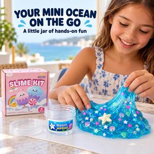 Kit Educativo y Divertido de Slime DIY, Juguetes Blandos Creativos Kawaii para Niños de 5+ Años, TOYSRUNNER, Ecológico y Económico - Product Image 3