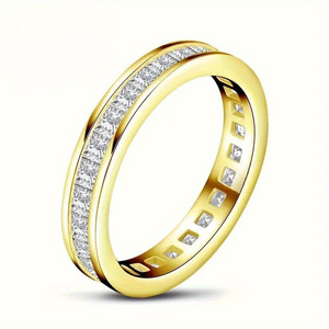 Square Design Ring Simple Finger Ring for Women - Product Image 5