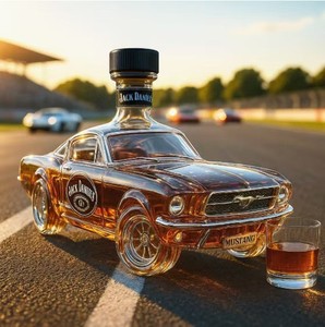 Carafe à whisky modèle voiture de <span class=keywords><strong>police</strong></span> de haute qualité, design moderne, verre à vin pour décoration de bar et cadeaux - Product Image 1