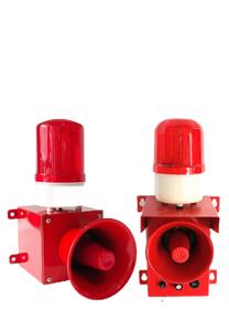 Alarme acousto-optique tout-en-un STSG-07 110V/24V, son et lumière à trois tons, avertisseur sonore électronique industriel, courant nominal 15A - Product Image 4
