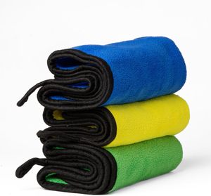 Toalla de Microfibra de Coral Súper Absorbente de 30x30cm y 40x40cm, Tejida, para Hogar y Auto, de Secado Rápido, Paño para Lavar el Auto - Product Image 1