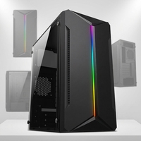 Side Light Bar Desktop Komputer Game Kantor Bisnis Kafe Internet Rumah Mini Medium Chassis Micro ATX Motherboard USB 2.0