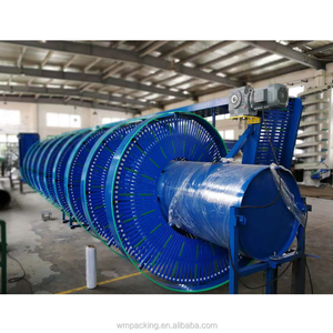 10 mét chiều cao Nhà Máy Nhà sản xuất thùng carton palletizing giải pháp cơ giới xoắn ốc dọc băng tải cho bưu kiện hậu cần - Product Image 5