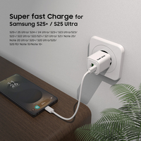 Cargador Rápido PD de 30w Tipo c CE ROHS KC FCC Adaptador de Cargador Universal para Teléfono Móvil Cargador de Pared Gan de 30W Usb c para iPhone Samsung