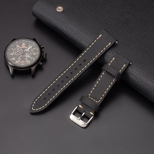 Laihe באיכות גבוהה ספורט סוס ספורט יד שעון רצועת שעון רצועת שעון יד 18 מ "מ 20 מ" מ 22 מ "מ שחרור אבזם הלהקה - Product Image 5