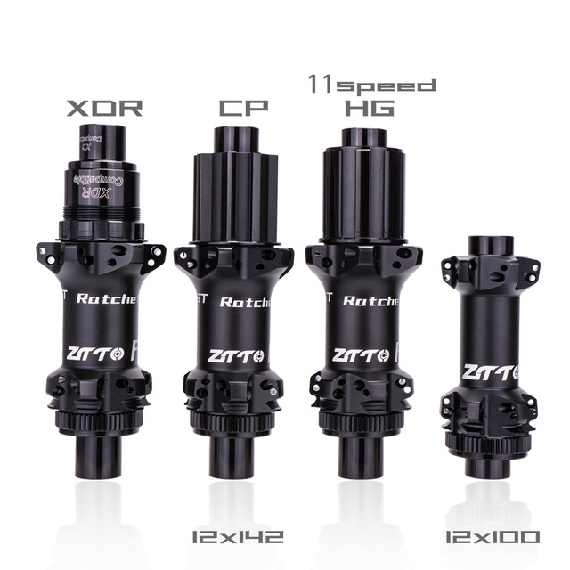 Customized MTB Road Bicycle Hub Colorful Body Pawl or Ratchet System Freehub XD Micro Spline HG XDR CP Drive Bike Drivetrain Hub