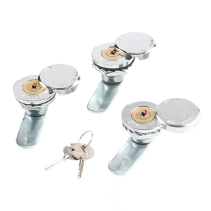 A400-2-L הליבה נחושת צלב מפתח עמיד למים עגול מנעול תיבת מנעול ארון נעילה חיצונית מנעול ארון נעילה - Product Image 1