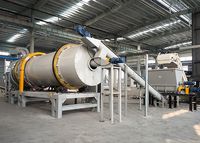 Dernier modèle TDGD Sécheur à tambour rotatif à vapeur avec moteur et boîte de vitesses, pour biomasse, capacité 50-900 t/jour, équipement de séchage à tambour en matériau Ti, chauffage indirect