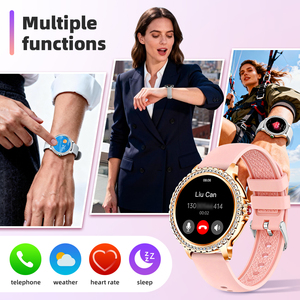 Montre <span class=keywords><strong>connectée</strong></span> unisexe S811 Plus à <span class=keywords><strong>prix</strong></span> réduit, écran AMOLED 1,27 pouces, assistant vocal IA pour appels et sport, FitCloudPro - Product Image 5