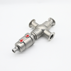 Válvula de Cierre Neumática de Acero Inoxidable de Alta Calidad de Fábrica JTAIV, Conexión Tri-Clamp de 1/2" y 2 Pulgadas de Instalación Rápida - Product Image 2