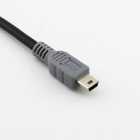 Cable Adaptador OTG USB Tipo C 3.1 Macho a Mini USB 5 Pines B Macho, Cable de Datos para Móviles y Macbook, 25cm 50cm 1m/3ft