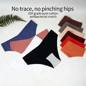 Slip Donna Invisibili Senza Cuciture in Seta Ghiaccio, Morbidi, Traspiranti ed Elastici per un Comfort Quotidiano - Product Image 4