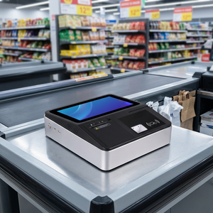 เครื่อง POS ออลอินวันขนาด 11.6 นิ้ว ระบบ Android 11 หน่วยความจำ 4+32GB รองรับ Wi-Fi 6 NFC QR 2D พร้อมเครื่องสแกนบาร์โค้ดและเครื่องพิมพ์ความร้อน สำหรับตั้งโต๊ะ/แท็บเล็ต - Product Image 1