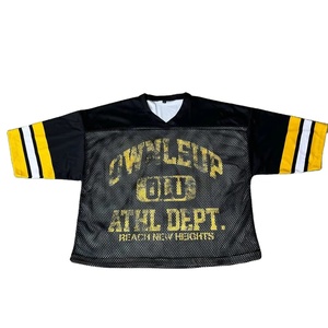 Camiseta de fútbol de Hip Hop de verano para hombre con estampado DTG personalizado, camisetas de poliéster transpirable con cuello en contraste, diseño de camiseta de fútbol <span class=keywords><strong>NFL</strong></span> - Product Image 2